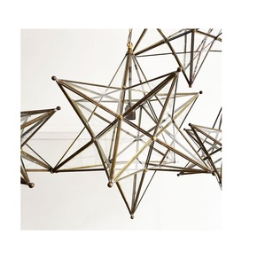 New Style Eid Mubarak Stars <b>Lantern</b> for Muslim Islamic Home Party <b>Tealight</b> Holder for Home Festive Decoration - Product Image 3