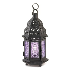 Portavelas de alta calidad hecho a mano tradicional indio elegante linterna de Color negro calidad Premium aspecto clásico para decoración del hogar - Product Image 1