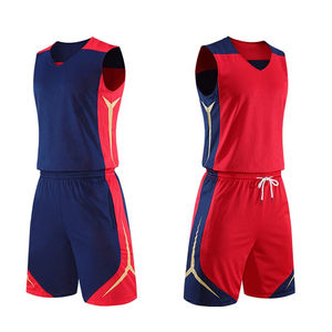 Uniforme de basket-ball en polyester d'entraînement professionnel de haute qualité/nouveau style confortable à porter uniforme de basket-ball 2024 arrivée - Product Image 2