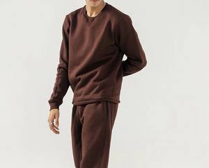 2024 nuevo diseño hecho a medida para hombre, chándal de manga larga para Fitness, ropa de invierno, estilo deportivo, Color sólido, temporada de otoño, OEM ODM - Product Image 2