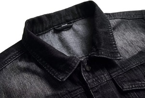 Vente en gros Veste en jean unisexe Vêtements d'extérieur de style rétro à la mode Veste en jean avec logo personnalisé Hommes Femmes OEM Vêtements décontractés Couleurs OEM - Product Image 6