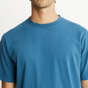 เสื้อยืดลำลองผ้าฝ้ายออร์แกนิกสลิมฟิตสำหรับผู้ชายคอลเลกชันทรงหลวม100% ผ้าฝ้ายและเส้นใยไม้ไผ่ใหม่ฤดูร้อน - Product Image 6