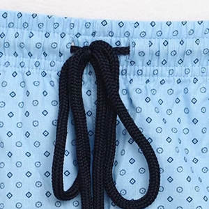 Pantalones cortos de chándal de lona de algodón transpirables informales para hombre, cintura elástica con bolsillos de cintura media, patrón sólido, antiarrugas, teñido liso - Product Image 4