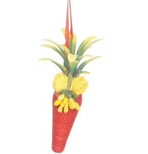 Ornements de Noël suspendus en jute, artisanat éco-responsable pour la décoration intérieure, forme personnalisée, vente en gros, approvisionnement en usine - Product Image 2