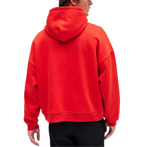 เสื้อกันหนาวมีฮู้ดผ้าฟลีซนุ่มอบอุ่นมีซิปไซส์ใหญ่ปักลายแฟชั่นสไตล์สตรีทแวร์ลำลองสำหรับผู้ชายฤดูใบไม้ร่วง - Product Image 3