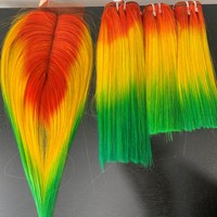 Großhandel 100% Virgin Human Hair Extensions Echtes Hauts chußhaar in allen Farben zum Weiter verkauf