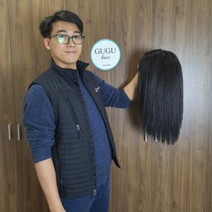 Pelucas de cabello humano de 20 pulgadas full lace HD, superdoble estiramiento, sin procesar, vendedor de cabello vietnamita, hueso recto - Product Image 3