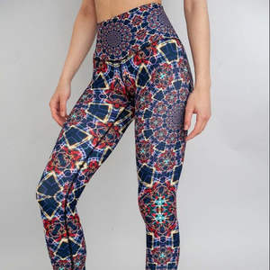 Conjunto de Yoga de 2 Piezas para Mujer, Estampado Animal, Corte Regular, 100% Algodón, Felpa, Sublimación de Alta Calidad, Sin Costuras, Talla XL, 2024 - Product Image 4