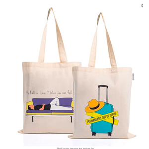 Venta al por mayor de alta calidad de embalaje personalizado bolsas de lona de algodón con su logotipo impreso - Product Image 1