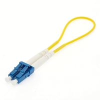 Cordon de raccordement à bouclage en fibre optique, connecteur LC SC, câble monomode multimode, testeur optique à faible perte pour les tests de réseau