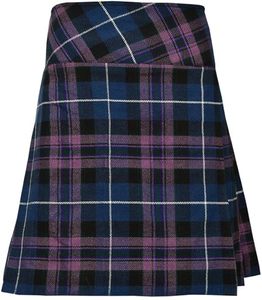 ONSTYLE SPORTS Mujeres tartán plisado señoras mujeres escocés hecho a mano tradicional personalizado tartán Kilt-reloj gris tartán Kilt - Product Image 6