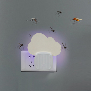 Lampe anti-insectes UV électrique, piège à insectes d'intérieur à brancher, attrape-mouches avec colle pour punaises de lit et mites, attractif pour usage domestique, piège à mouches des fruits - Product Image 4