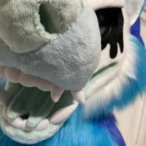 Vente en gros de costumes tête de lion et d'animal de dessin animé mascotte en polymousse anime pour la promotion de carnaval de fête - Product Image 5