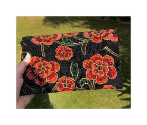 BORDADO IMPULSADO BOLSAS ÚNICAS MEJOR Estilo bohemio Bordado Trabajo Mano Embrague Monederos Bolsos Diseño elegante Forro al por mayor - Product Image 5