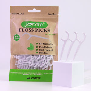 Filo filo filo di amido di mais vegano UHMWPE ecologico 100% il filo interdentale biodegradabile - Product Image 2