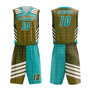 Ensemble d'uniformes de basket-ball de la meilleure qualité pour les derniers vêtements de sport d'été avec maillot respirant et short pour les équipes - Product Image 1