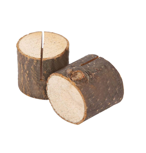 Tarjeta de mesa de madera de alta calidad Mini menú titular foto titular de la tarjeta de visita y forma cuadrada y venta - Product Image 3