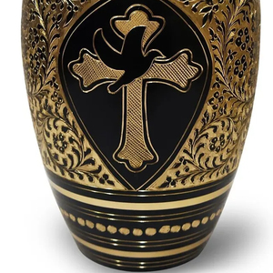 OEM Customized Adult Storage Urns High Quality Wholesale Metal Urns for <b>Ashes</b> Buy at Competitive Price - Product Image 4
