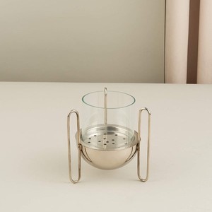 Quemador de Incienso de Metal y Acrílico de Lujo, Resistente al Viento, Hemisférico, Creativo, para Oud y Bakhoor, Diseño Árabe para Hogares del Golfo - Product Image 5