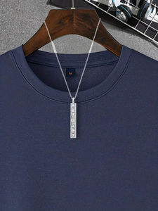 Nueva camiseta de verano para hombre a la moda, ropa deportiva informal de manga larga, ropa ajustada de algodón, ropa a granel, paca de ropa mixta, ropa usada - Product Image 5