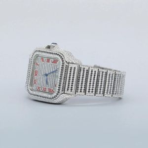 Best Selling Iced Out Moissanite <b>Watch</b> Colorless Diamond <b>Watch</b> for <b>Men</b> Best Quality Wholesale Price - Product Image 2