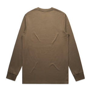 Custom Logo <b>Men's</b> High Street Fashion <b>Long</b> Sleeve <b>T</b> <b>shirt</b> Multi-Color Solid Pattern Loose Fit <b>T</b> <b>shirts</b> - Product Image 2