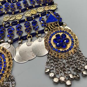 ลูกปัดทองแดงทำมือแบบดั้งเดิมของชนเผ่าอัฟกัน เครื่องประดับแฟชั่นวินเทจสำหรับงานปาร์ตี้สำหรับผู้หญิง ขายส่งทั่วโลก - Product Image 2