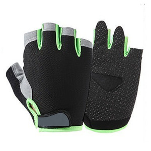 Custom Half Finger Cycling Gloves Neoprene Breathable Non Slip PU Coated Outdoor Riding Gloves Unisex OEM Sports Gloves - Product Image 1