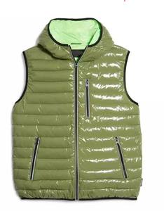 Vestes en duvet surdimensionnées pour hommes avec logo personnalisé Vestes en duvet respirantes Manteau chaud et lourd à bulles d'hiver - Product Image 5