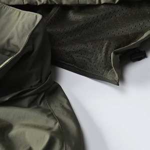 Chaqueta Cortavientos Unisex Informal de Softshell con Capucha, Acolchada, con Cierre, Transpirable, para Uso en Exteriores en Invierno, Lisa, Tinte Uniforme, Talla XS - Product Image 2