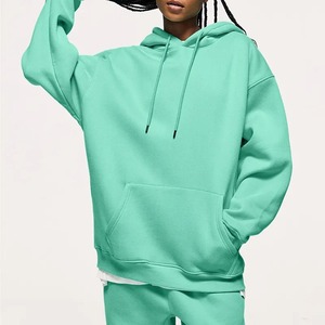 Survêtements d'entraînement en coton d'hiver unisexe, logo personnalisé, sweats à capuche en polaire pour hommes, pantalons de survêtement, séchage rapide, respirant - Product Image 1