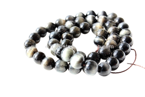 Pierres précieuses oeil de Falcon de forme ronde, perles de qualité supérieure pour les utilisations de bijoux, perles de pierres précieuses, prix de gros - Product Image 2