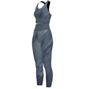 Conjunto de Sujetador deportivo de moda Sexy de Color sólido, de realce Top acolchado transpirable, cómodo gimnasio, Yoga, entrenamiento, copa de maternidad de seda de talla grande - Product Image 4