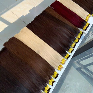 Extensions de Cheveux Humains Raides Naturels Vietnamiens Super Double Noyés Couleur Claire en Vrac à un Prix - Product Image 3