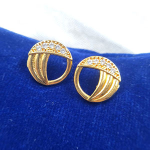 Premium AD Tops Aleación Blanco 0,5175 Gramos Par Ligero Uso diario Joyería de moda Venta al por mayor Proveedor en línea - Product Image 1