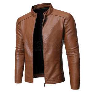 Veste en cuir légère pour hommes pas chère Nouvelle veste en cuir élégante fabriquée au Pakistan - Product Image 1