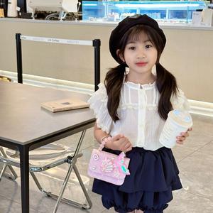子供用真珠マーメイドハンドバッグ新品子供用バッグ女の子用メッセンジャーバッグプリンセスアクセサリー小香りスタイルショルダーバッグ - Product Image 4