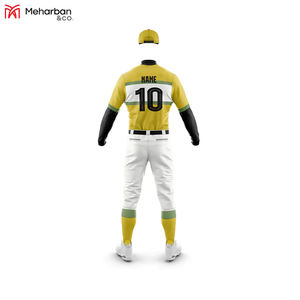 Nuevos Conjuntos de Uniformes de Béisbol Ligeros y Transpirables, Ropa Deportiva para Equipos a Precio Razonable para Adultos - Product Image 2