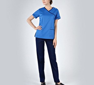 Hospital Workwear <b>Nurse</b> Uniform New Style <b>Scrubs</b> Set Wholesale Medical Wear KATBROS INDUSTRY Spandex Canvas Printed Suits Women - Product Image 2