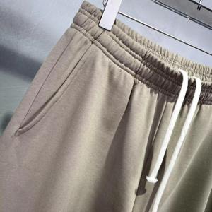 Top quality Custom Fleece Winter Fashion Sweatpants Basic Trousers Men's Printed logo Custom Side pockets Jogger Trousers - Product Image 2