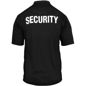 Polos de manga corta personalizados al por mayor, camisa gris de uniforme de seguridad privada - Product Image 3