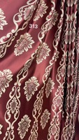 Tissu de rideau à motif et tissu de rideau textile en gros de Chine avec rideaux pour la décoration du salon