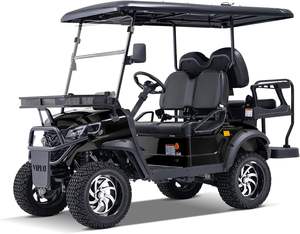 BEST SELLING Industrial Grade Electric Golf Cart OEM <b>Solar</b> <b>Charging</b> 4 Seats Passenger Luxury Cruiser with 51.2V Lithium Battery - Product Image 2