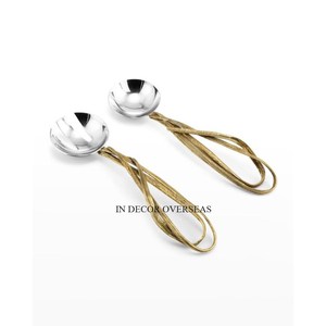 Ensemble de couverts en acier inoxydable argent brillant poli, accessoires de couverts pour la maison et l'hôtel - Product Image 2