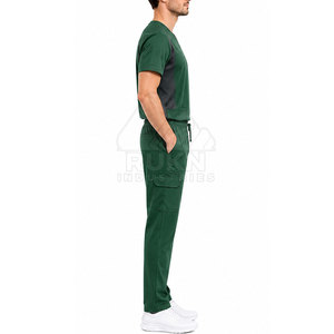 Top Pick Cargo Utility <b>Scrub</b> Suit Medical Uniform Workwear Set Custom Healthcare <b>Clothing</b> Practical Pockets Durable Knitted - Product Image 4