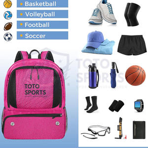 Bolsa de Baloncesto Rosa Cómoda, Superventas, Suave, Transpirable, Ligera, con Logotipo Personalizado Impreso, para Interiores y Exteriores - Product Image 6