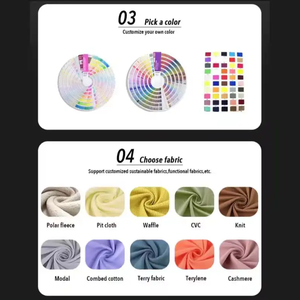 Vintage 100% coton en détresse broderie recadrée mariné sweat à capuche thermique pour hommes personnalisé vêtements d'hiver solide de haute qualité - Product Image 5