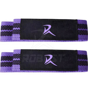 Sangles de musculation réglables en néoprène légères et écologiques avec logo personnalisé pour la salle de sport - Product Image 2