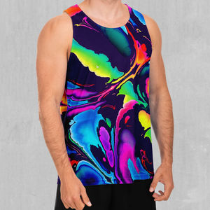Streetwear Custom Made Singlet Gym Sportswear Gilet vierge sans manches Sublimation Men Bodybuilding Tank Top With OEM Serviced - Product Image 3