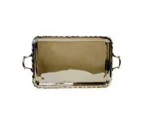 Nouveau plateau de service en métal de forme rectangulaire idéal pour la table de dîner Qualité optimale au prix de gros - Product Image 2